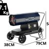 BullMach BM-DDH 20 — дизельный генератор горячего воздуха — прямое сгорание — 20 kW