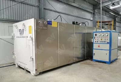 Shuowei SWKD-10.0HFV — вакуумная сушильная камера HF Vacuum (≈ 10 м³)