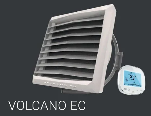 VTS Euroheat Volcano VR4 EC — водяной тепловентилятор 90 кВт