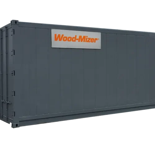 Wood-Mizer KD250PRO дегидраторная сушильная печь для древесины с 20‑футовым контейнером