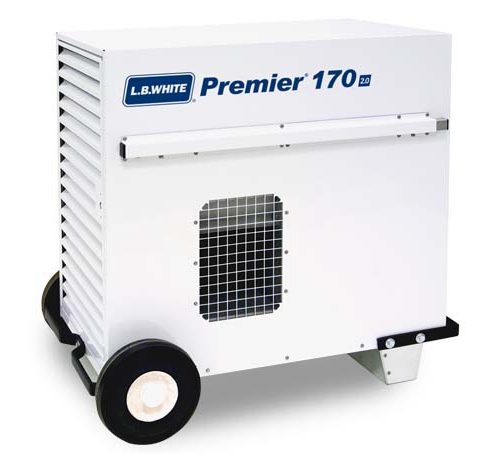 premier-170 L.B. White Premier 170 (пропан/LP, прямого сгорания «палатный обогреватель», 170 000 BTU)