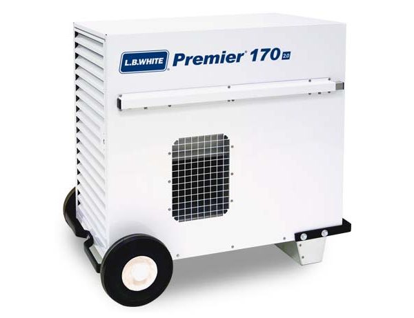 L.B. White Premier 170 (пропан/LP, прямого сгорания «палатный обогреватель», 170 000 BTU)