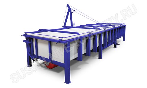 прес-вакум-Каталог Вакуумная пресс-камера TERAWOOD 1 м³ (доска и брус 4 метра)