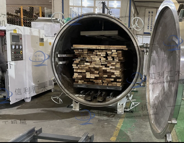 Высокочастотная вакуумная сушильная печь для древесины (HF Vacuum Timber Dryer)